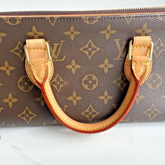 Authentic Louis Vuitton Monogram Canvas Popincourt Handbag SD0075 - Picture 16 of 16